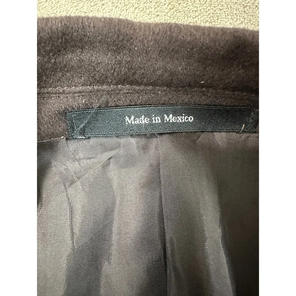 Ermenegildo Zegna Soft Blazer Mens 56L Brown Angora Wool Cashgora Sport Coat EUC
